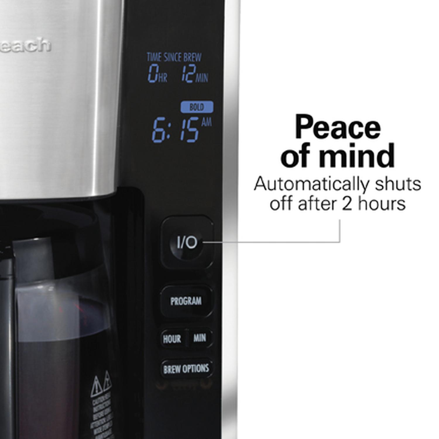 CAFETERA HAMILTON BEACH 46321 PROGRAMABLE 12 TAZAS — imagen 4