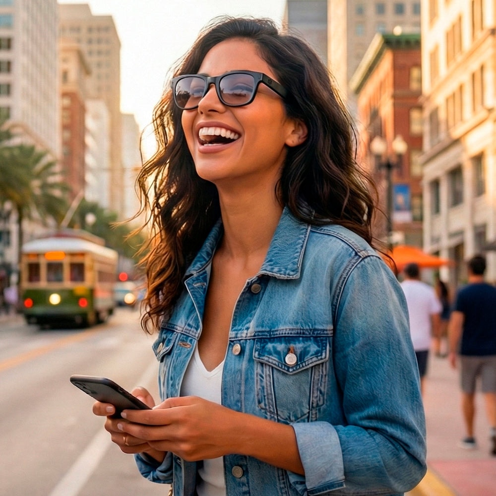 Lentes de Sol con Audio Lennz Plus Audio Glasses STF 5Hrs Uso Protección UV400 — imagen 3
