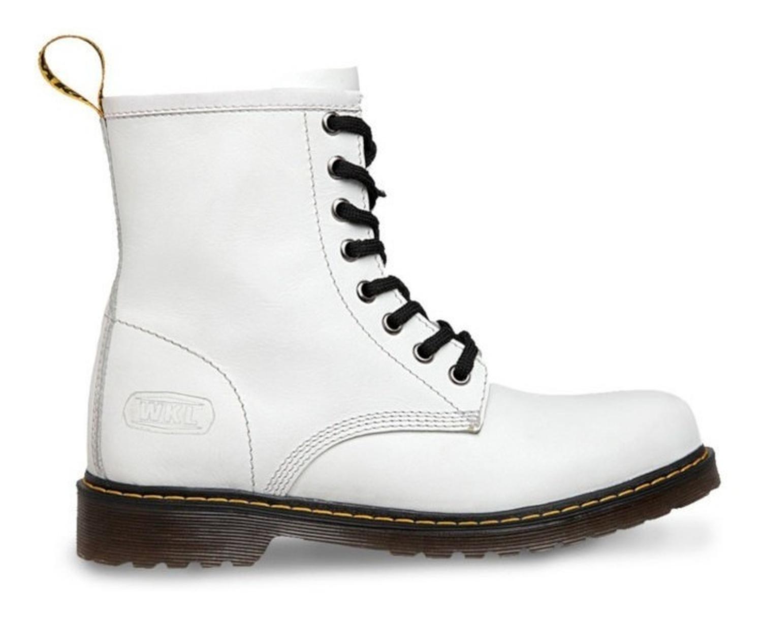 Bota Moda Casual Mujer Workland 71300 Blanco — imagen 1