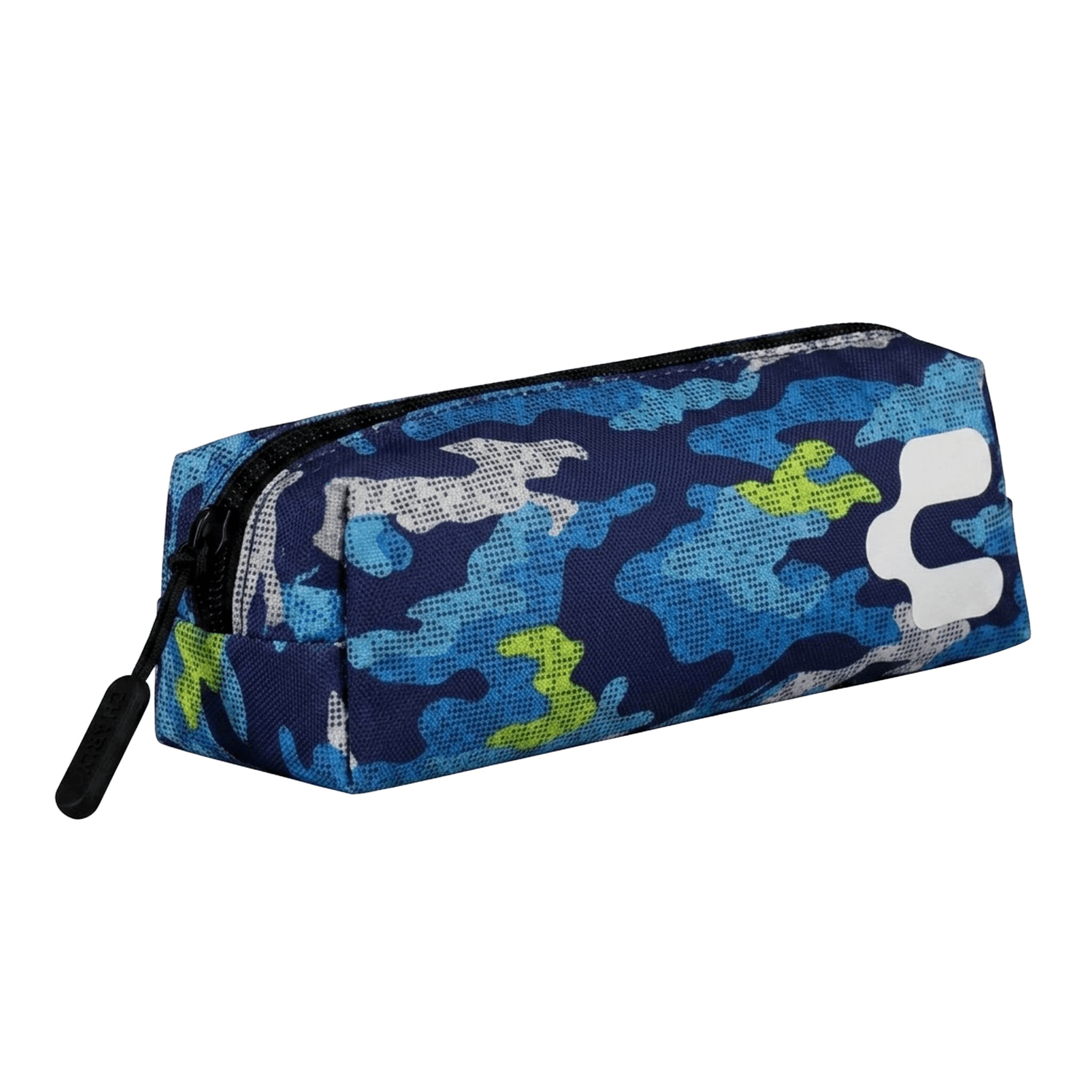 Set de Mochila Charly Camuflaje Niño Escolar Lonchera Azul Infantil — imagen 4