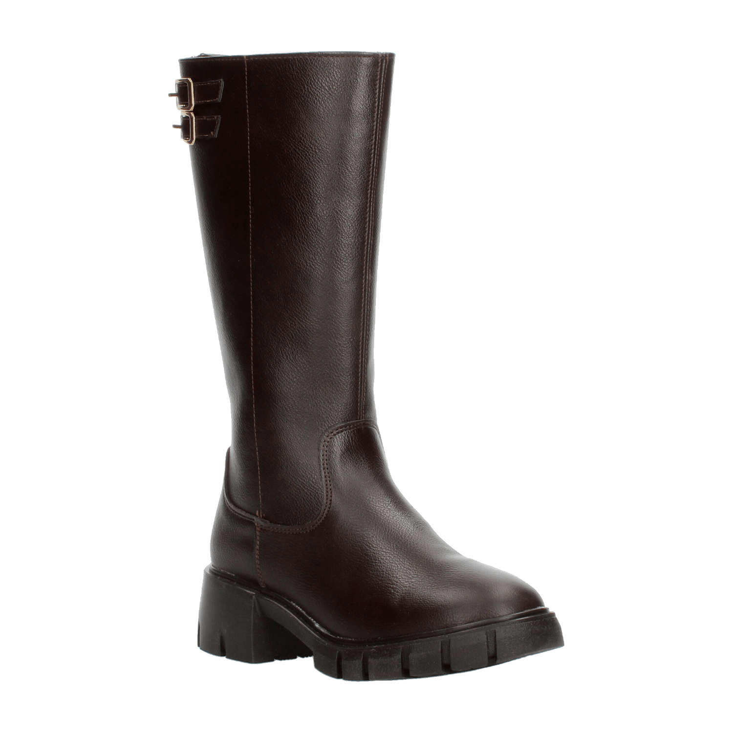 Bota Vavito Niña Casual Larga Cómoda Café Infantil T18-22 — imagen 2