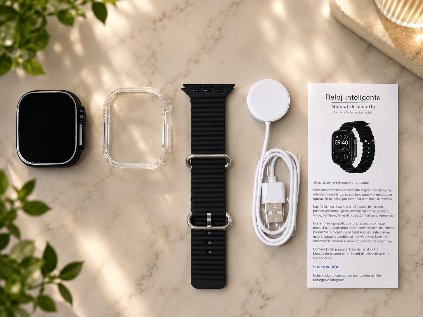 Smartwatch U5 Multifunción con Llamadas, Mensajería e Inteligencia Artificial — imagen 3