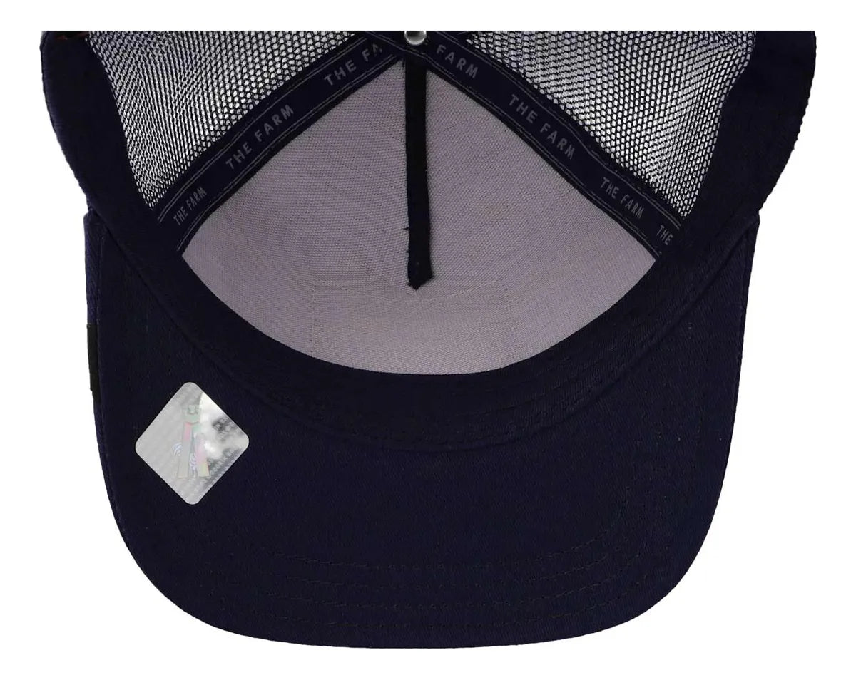 Gorra Goorin Bross Freedom Trucker - Azul Marino — imagen 6