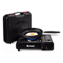 Parrilla Portátil a Gas Shtark SHTPEN1 para Camping Negro