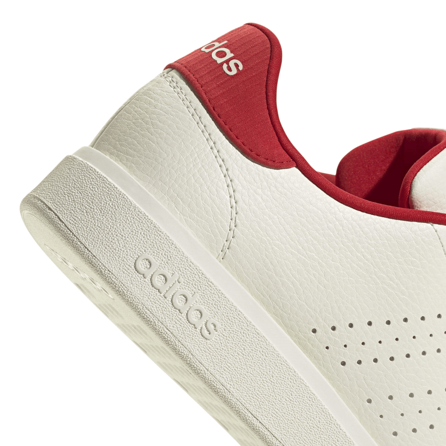 Tenis Adidas Advantage Base 2.0 Hombre Casual Off White Caballero — imagen 6