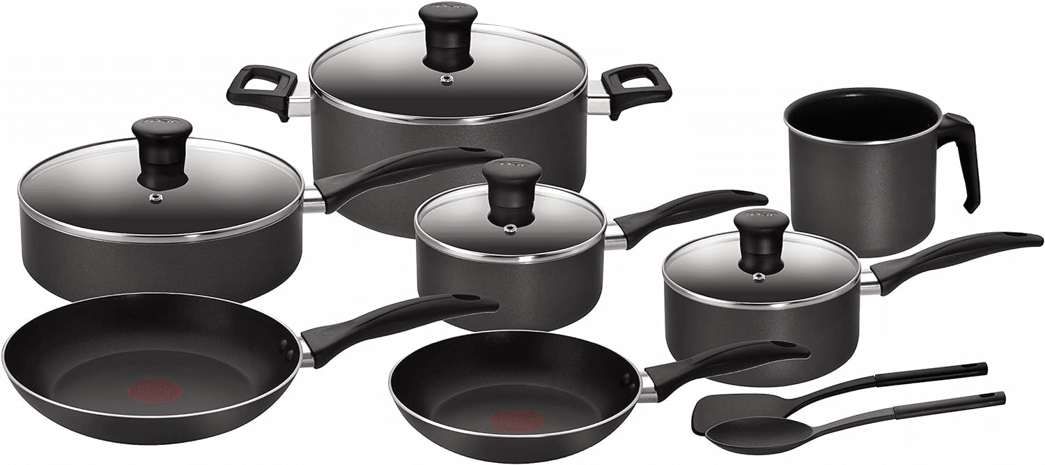 BATERIA DE COCINA 13 PIEZAS T-FAL B479SD84 SARTEN OLLA — imagen 3