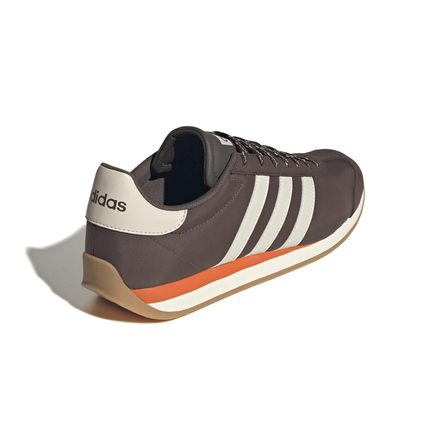 Tenis Adidas Runvista Hombre Casual Cintas Café Caballero — imagen 2