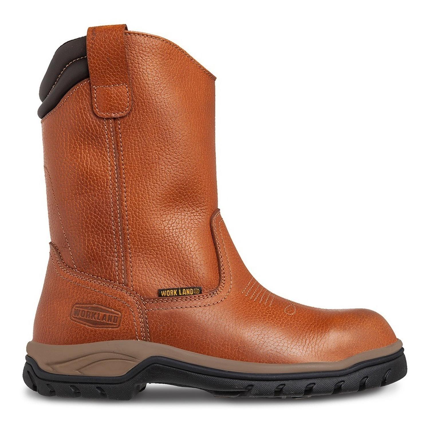 Bota Trabajo Roper Con Casco Miel Workland 77450 — imagen 1