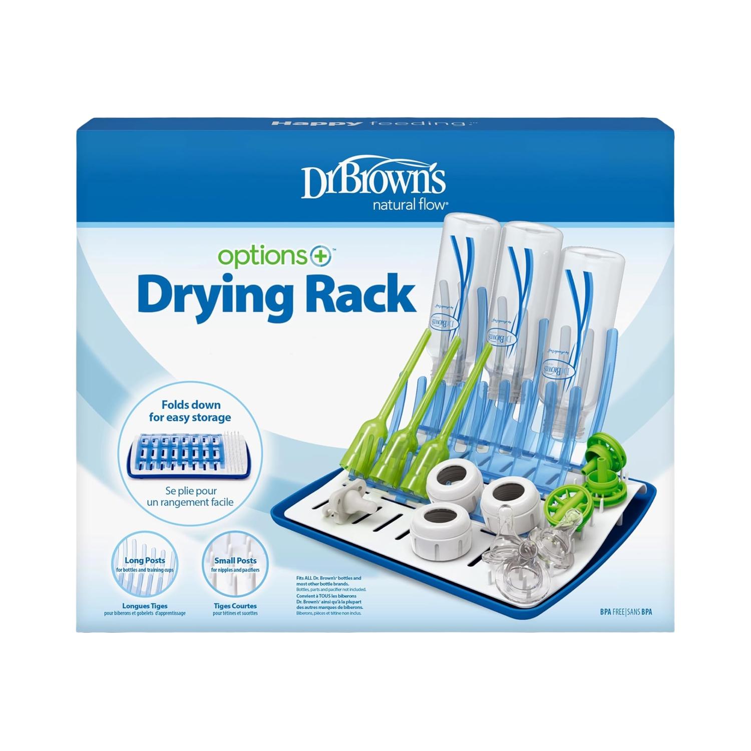 Escurridor Dr Brown's Biberones Y Accesorios Drying Rack Plegable — imagen 7