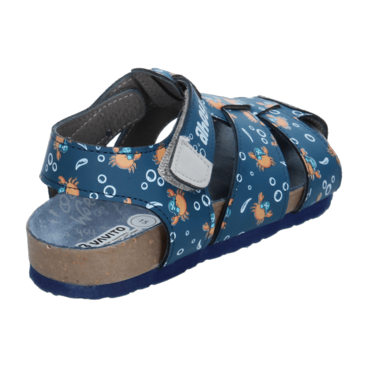 Sandalias Niño Vavito Azul Casual Infantil T15-18 — imagen 4