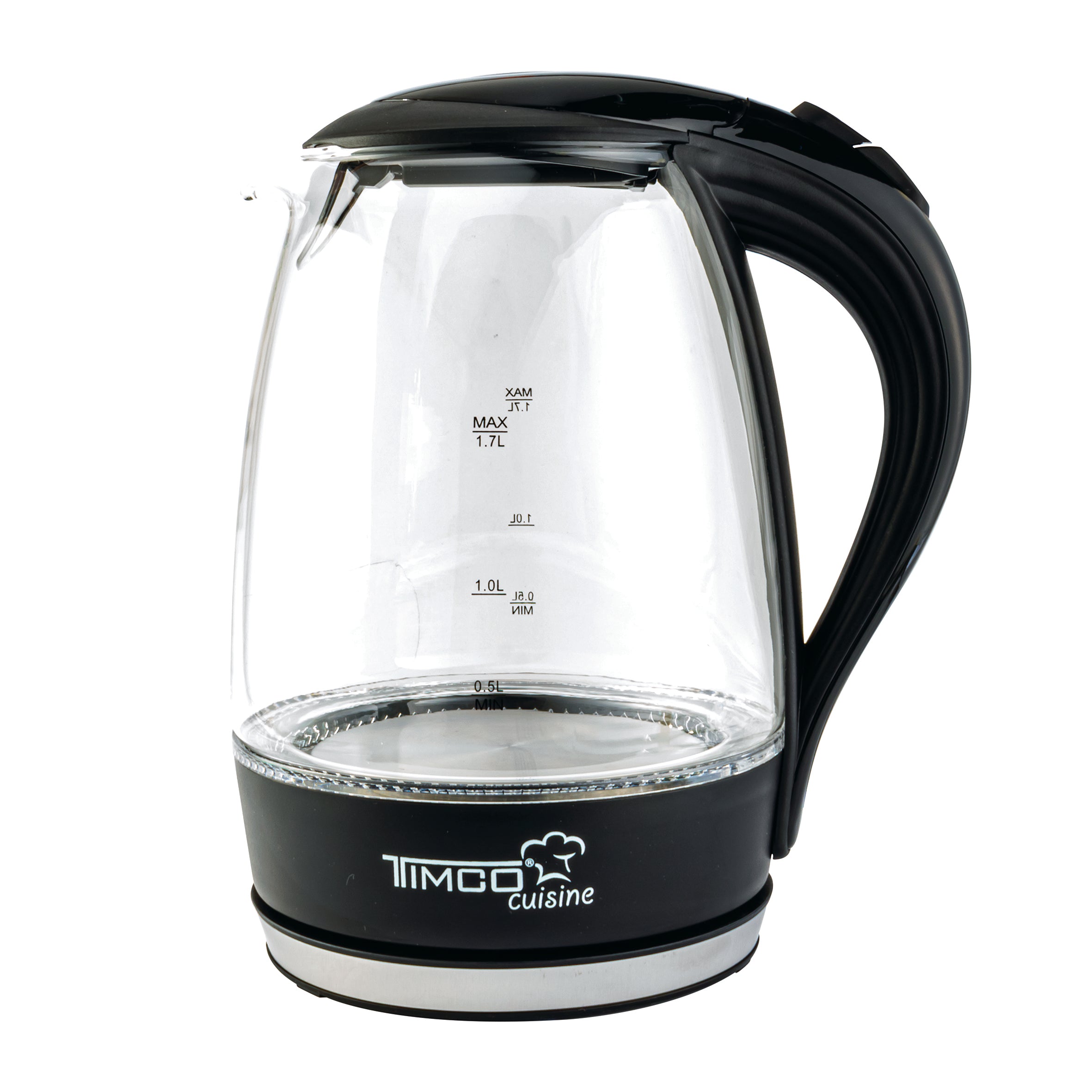Jarra Eléctrica de Vidrio Tetera Hervidor de Agua Timco JE-V02N — imagen 6