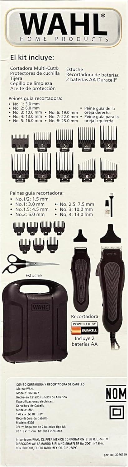 Cortadora de Cabello Wahl 3026877 Deluxe 30 Piezas — imagen 4