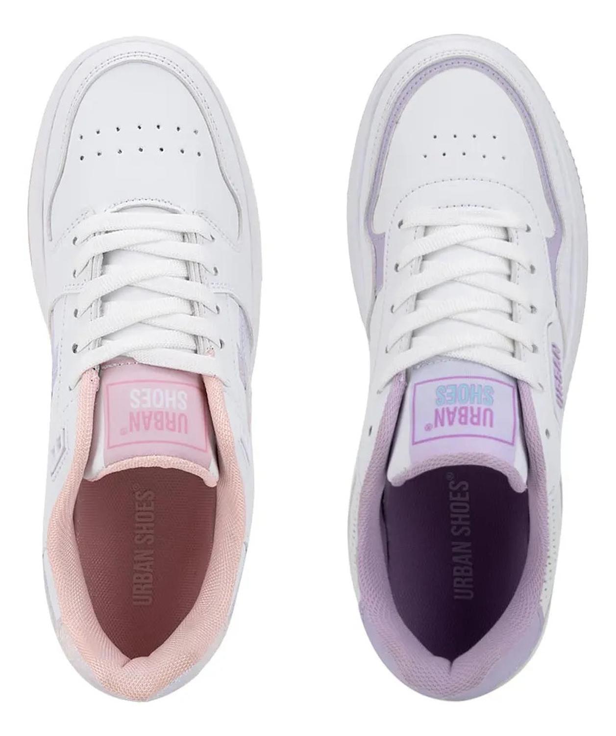 Tenis Escolar Urban Shoes Niña Kit 2 Pares Liso 1342205 — imagen 3
