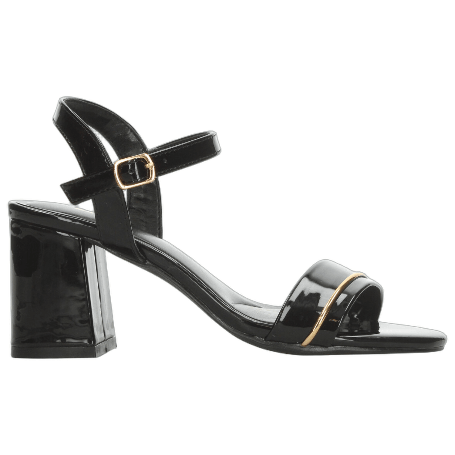 Sandalia EFE Dama Fiesta Elegante Moderno Negro Mujer — imagen 1