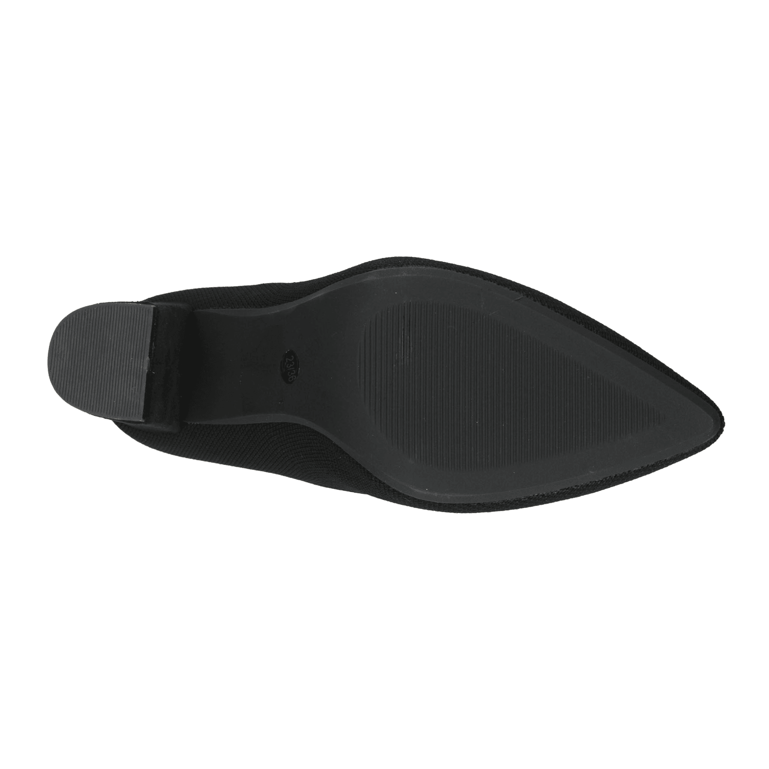 Botín Perugia Dama Casual Tacón Tipo Calcetín Negro Mujer — imagen 9