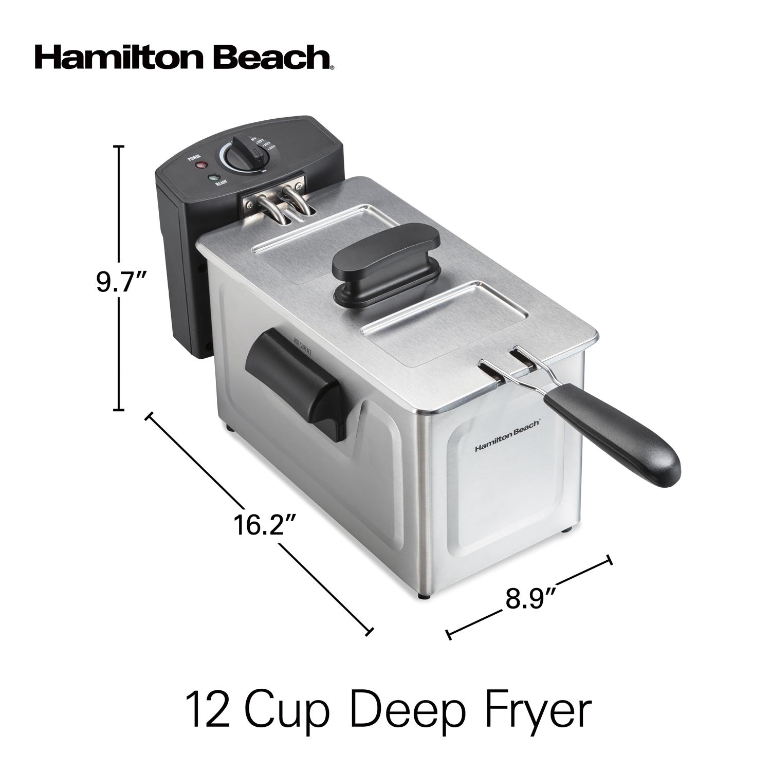 Freidora Electrica De Aceite Hamilton Beach 35032 — imagen 8