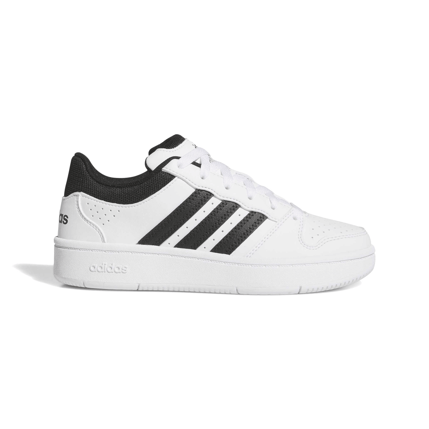 Tenis Adidas Hoops Classic Niño Casual Blanco Infantil T22-26 — imagen 1