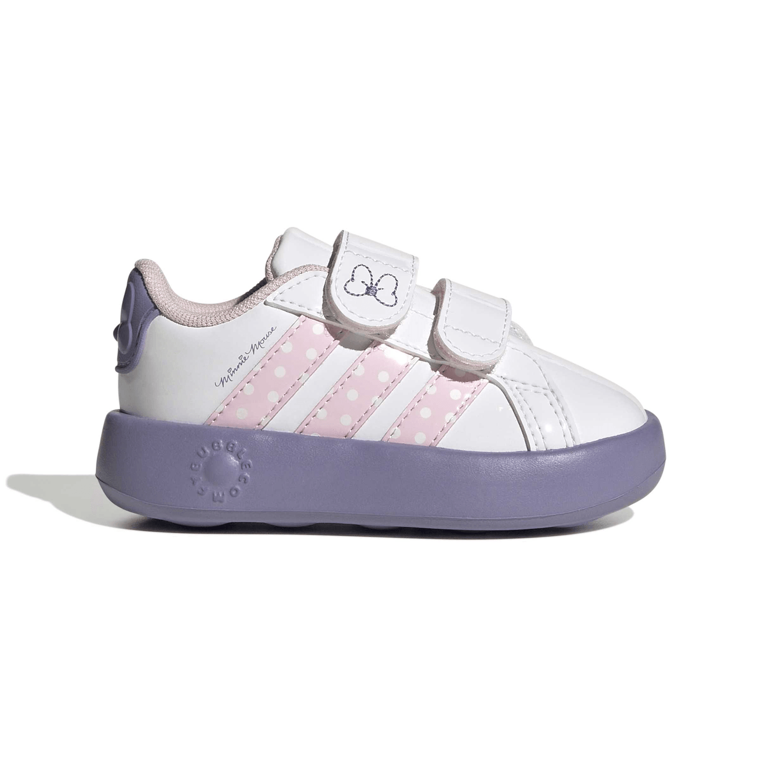 Tenis Adidas Grand Court Niña Minnie Bebé Blanco Infantil T11-16 — imagen 1