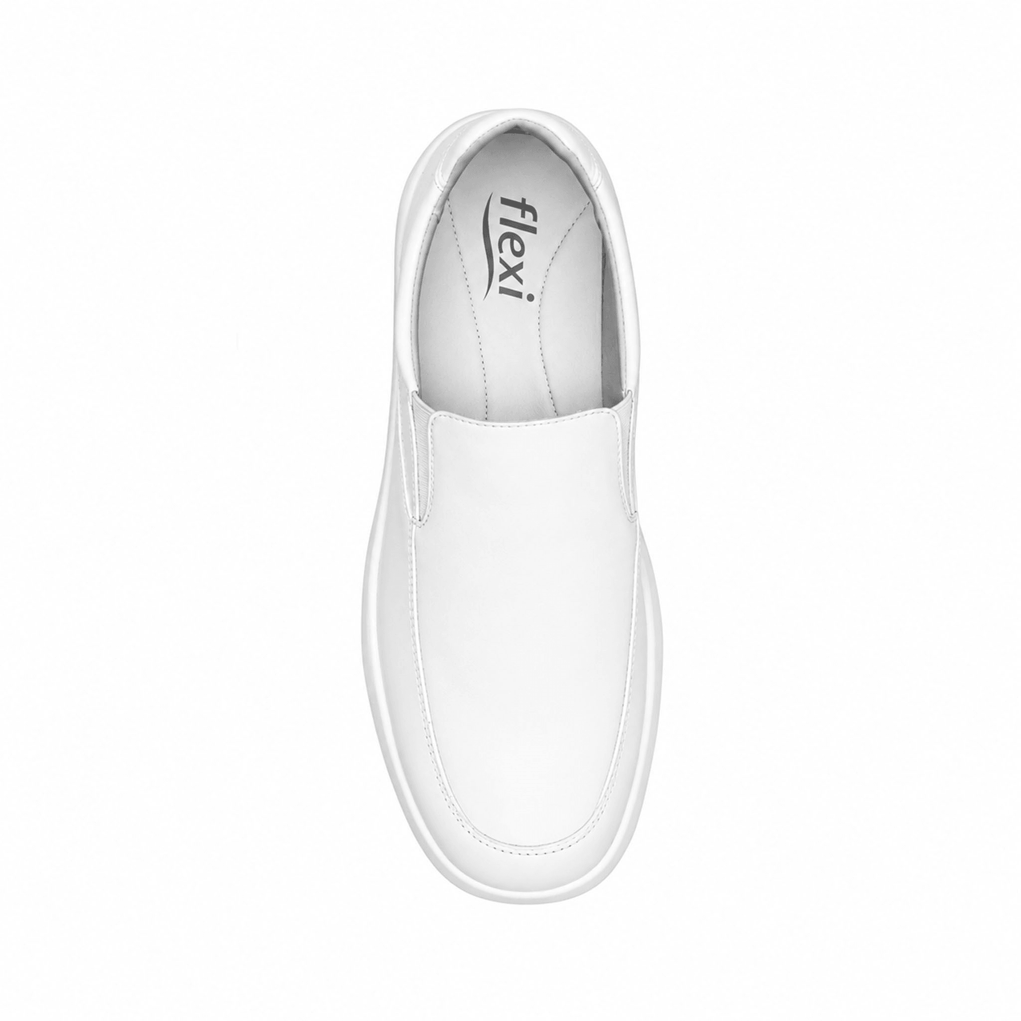Zapato Flexi Kaiser Hombre De Servicio Slip On Casual Blanco Caballero — imagen 15