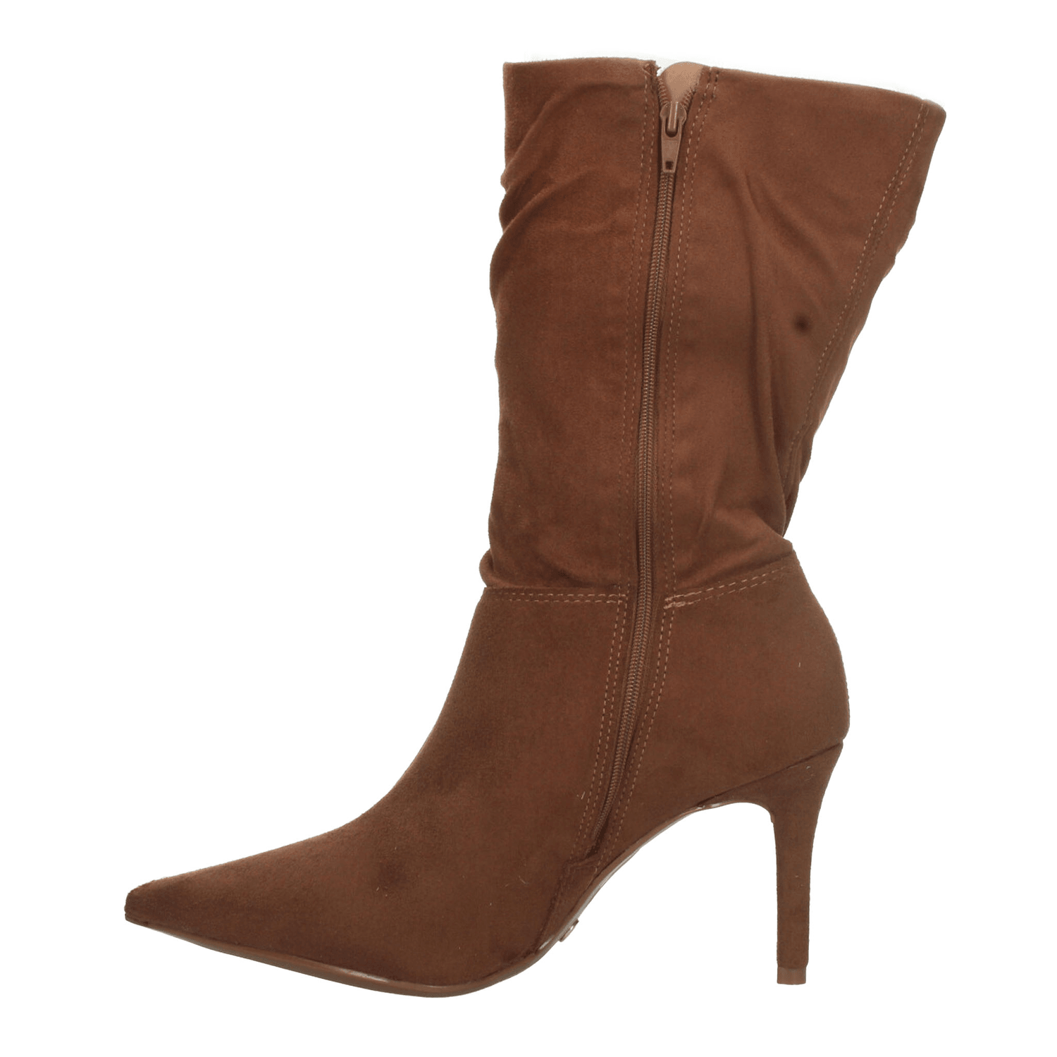 Bota Vizzano Dama Casual Tacón Cierre Camel Mujer — imagen 5