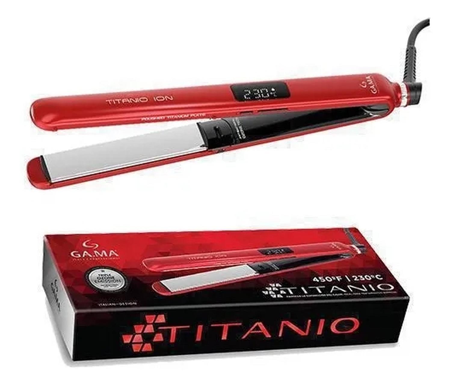 Combo Plancha Pelo CP14 Red + Cepillo Rotatorio Ion GAMA — imagen 4