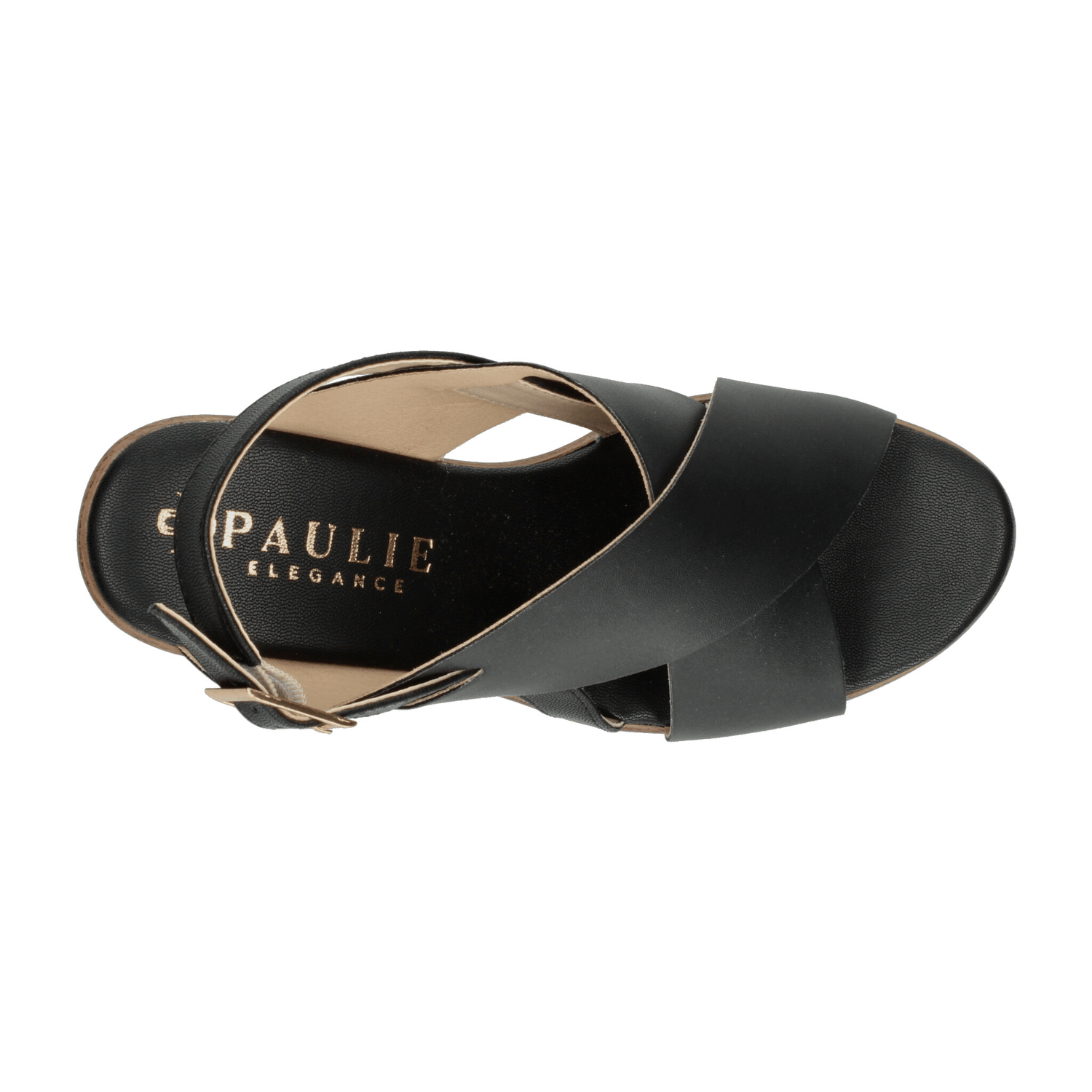 Sandalias Paulie Dama Casual Negro Mujer — imagen 8