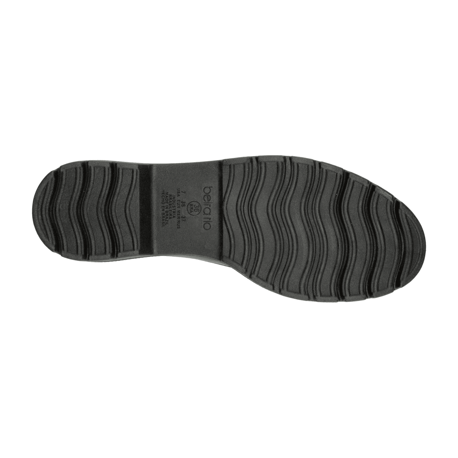 Zapato Beira Rio Dama Casual Negro Mujer — imagen 9