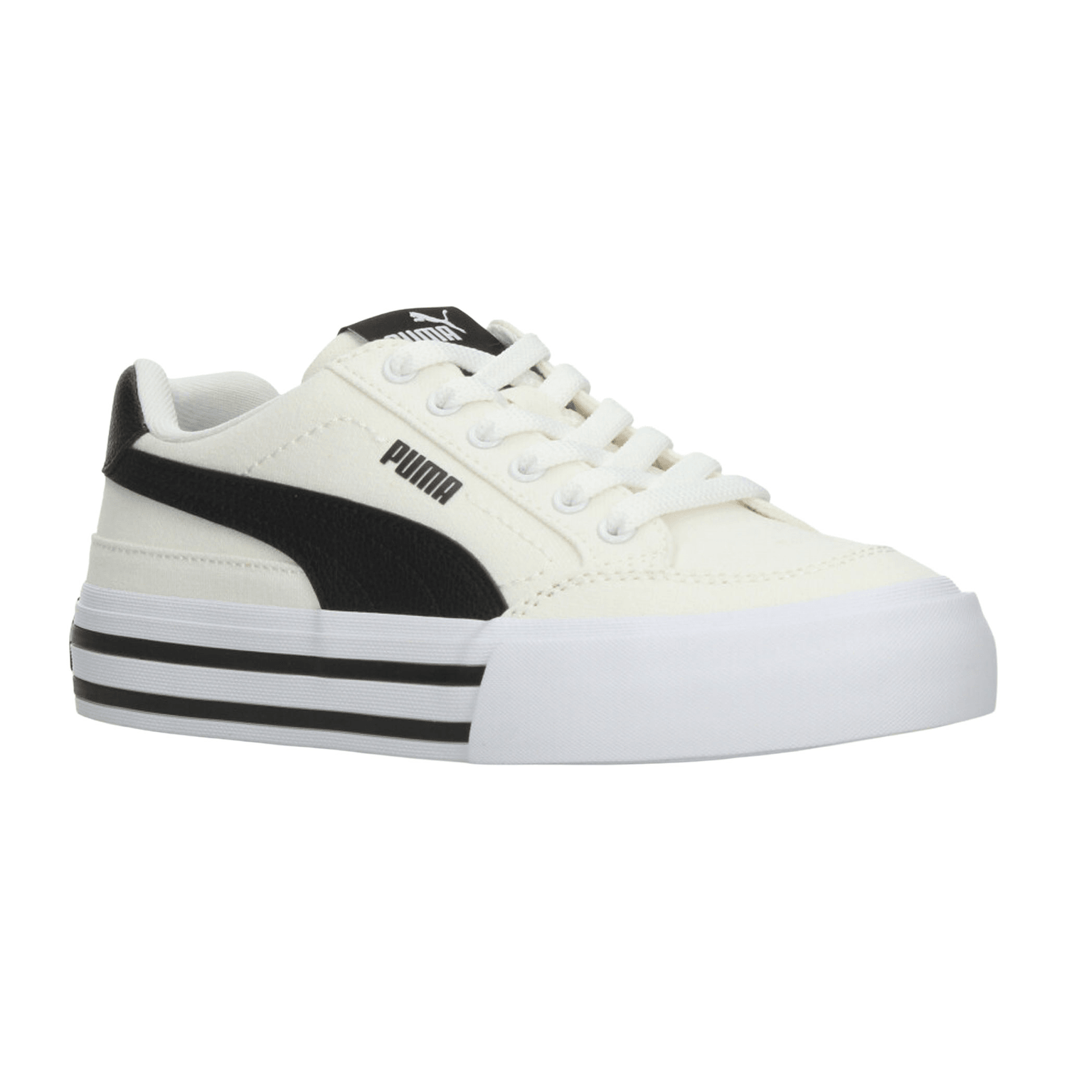 Tenis Puma Court Classic Dama Casual Off White Mujer — imagen 2