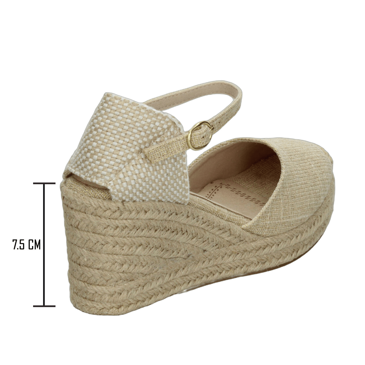 Alpargata Corina Beige Casual Moderna Comodo Para Mujer — imagen 4