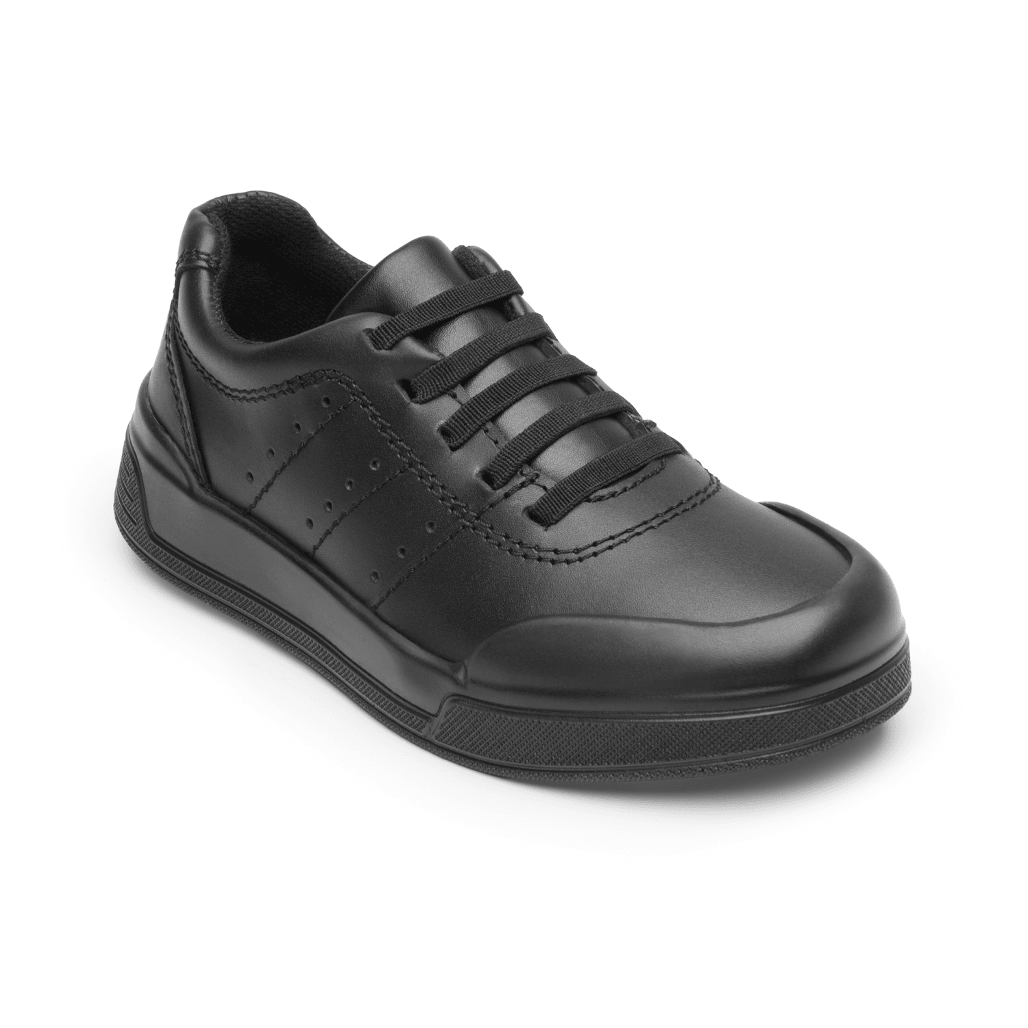 Zapato Flexi Niño Negro Escolar Cintas Infantil T17-22 — imagen 3