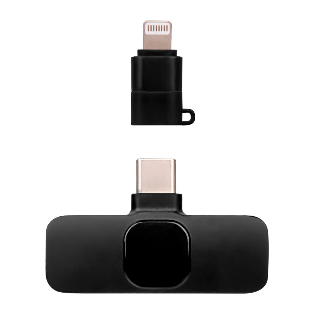 Kit 2 Micrófonos inalámbricos para celular STF Tipo C - Lightning con estuche — imagen 9