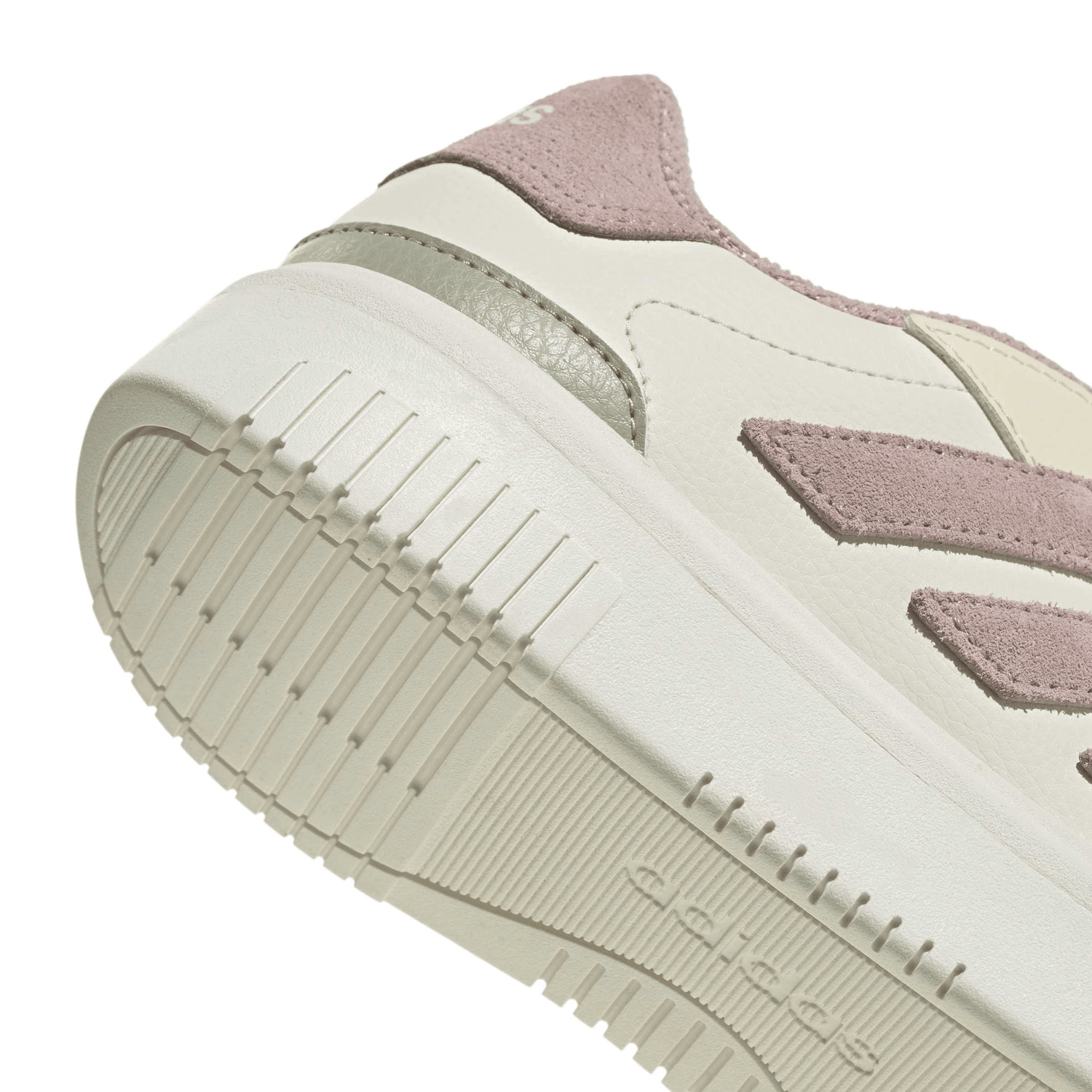 Tenis Adidas Courtblock Bold Dama Casual Hueso Mujer — imagen 6