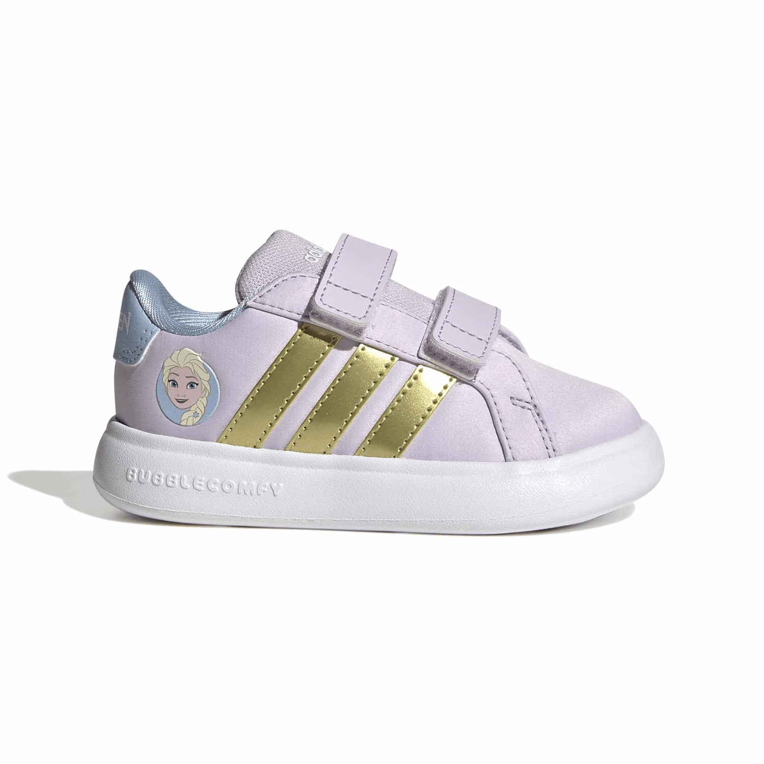 Tenis Adidas Grand Court Elsa Niña Lila Casual Infantil T11-16 — imagen 2