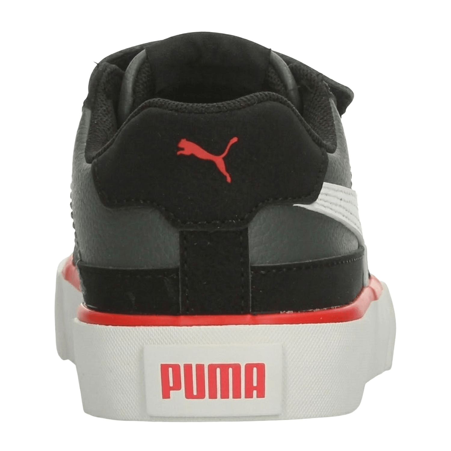 Tenis Puma Court Classic Niño Negro Casual Infantil T16-22 — imagen 8