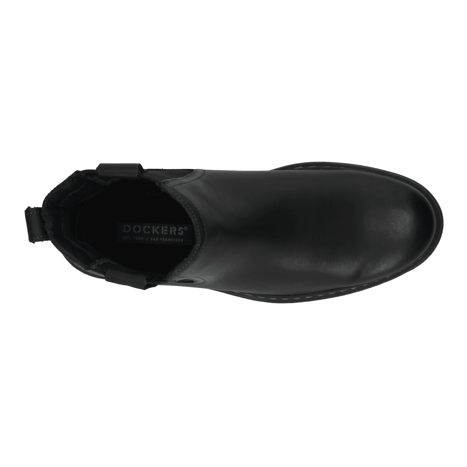 Bota Dockers Hombre Casual Chelsea Cómodo Negro Caballero — imagen 8
