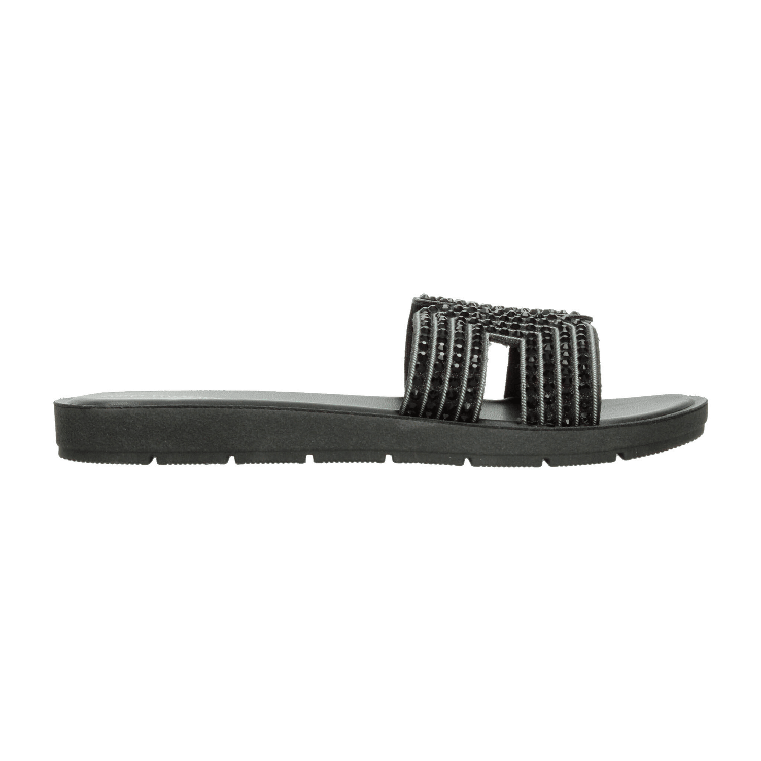 Sandalias Top Moda Dama Casual Negro Mujer — imagen 1