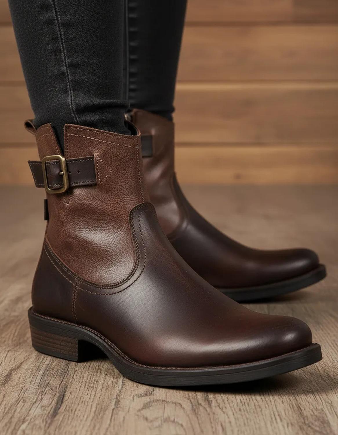 Botin Hombre Levi's Vaquero Cierre Interno 1051313 — imagen 3