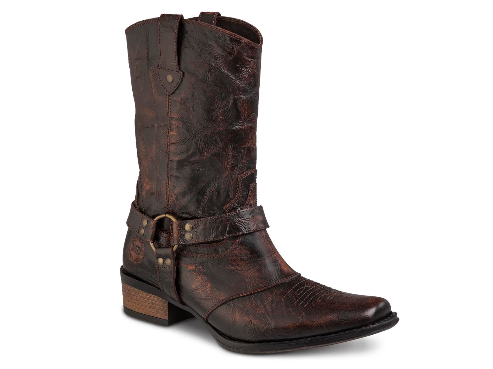 Bota hombre vaquera caballero Urban Cowboy 40707 café — imagen 6