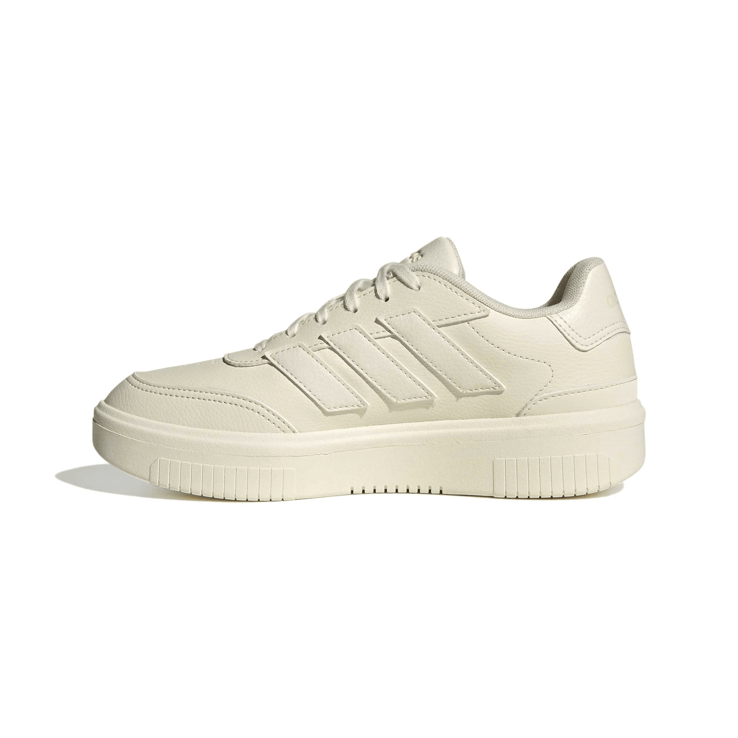 Tenis Adidas Courtblock Bold Dama Casual Off White Mujer — imagen 4