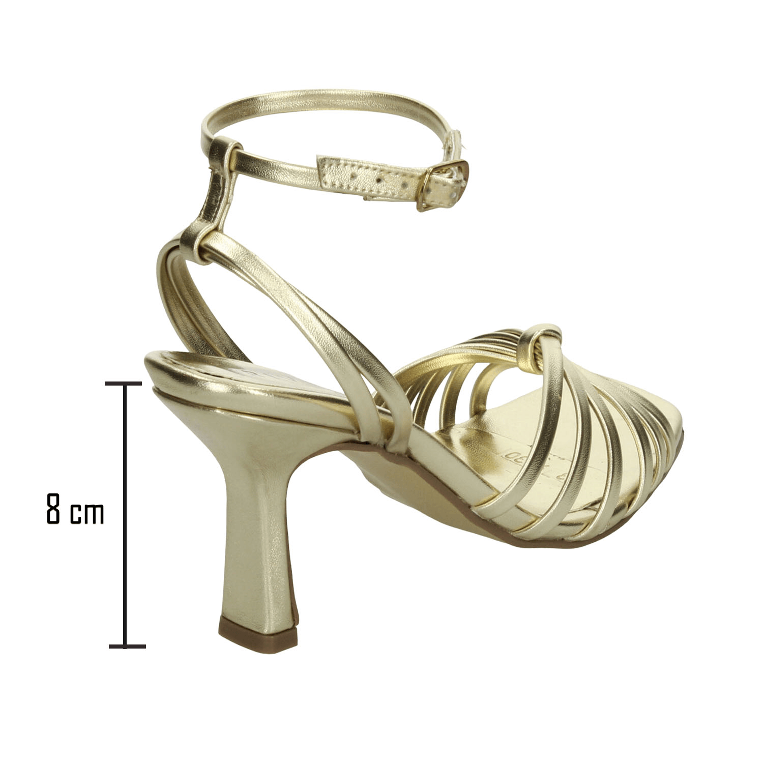 Zapatilla Rivedy Dama Fiesta Noche Dorado Mujer — imagen 3