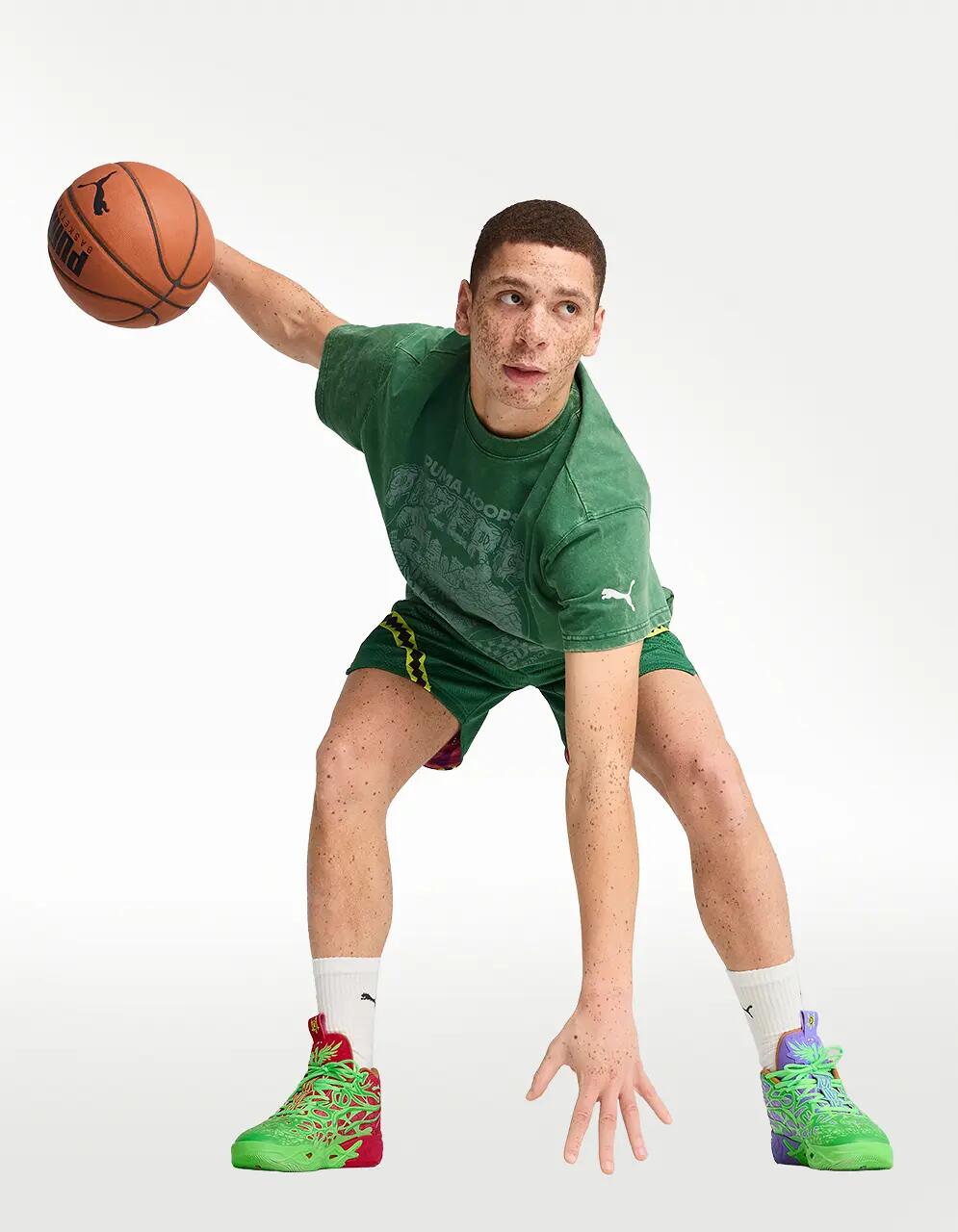 Playera Puma Hoops X TMNT I Multicolor - Hombre — imagen 3