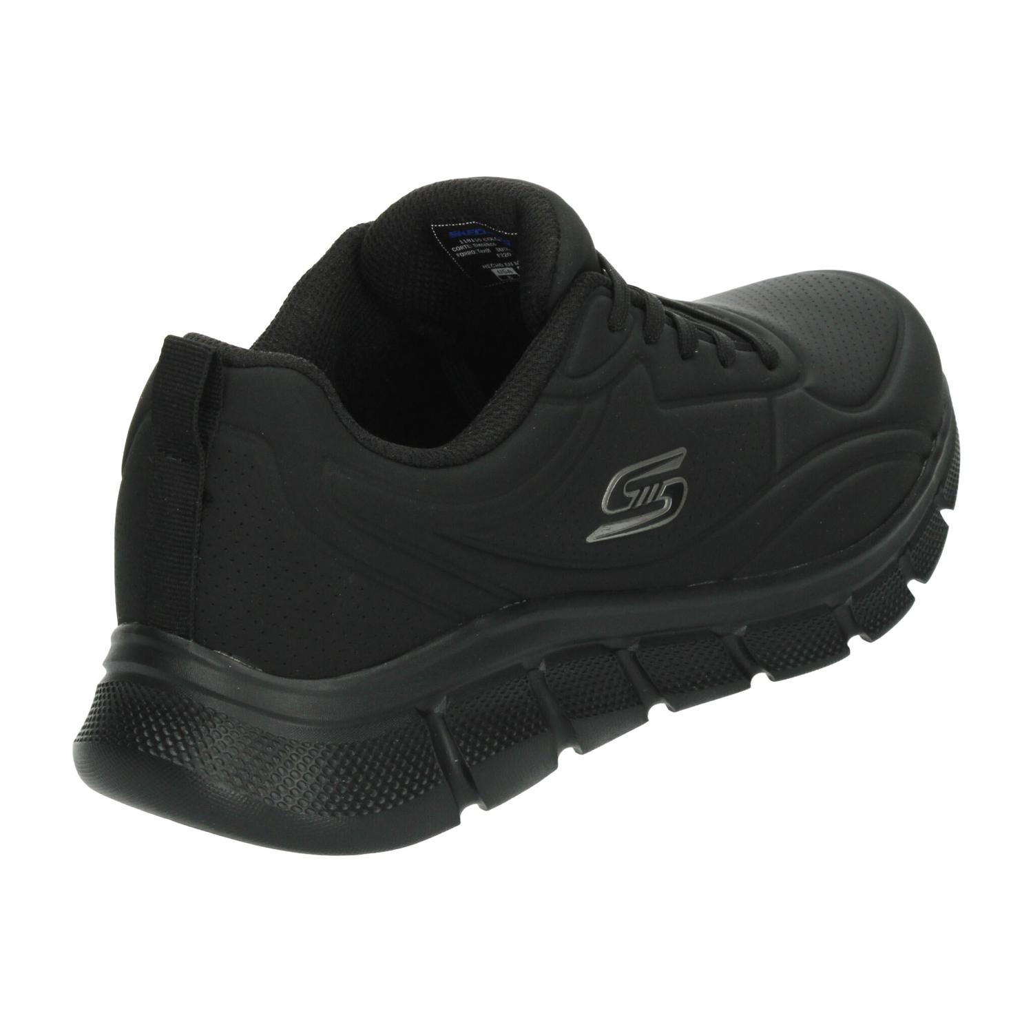 Tenis Skechers Bobs Sport Hombre Casual Negro Caballero — imagen 3