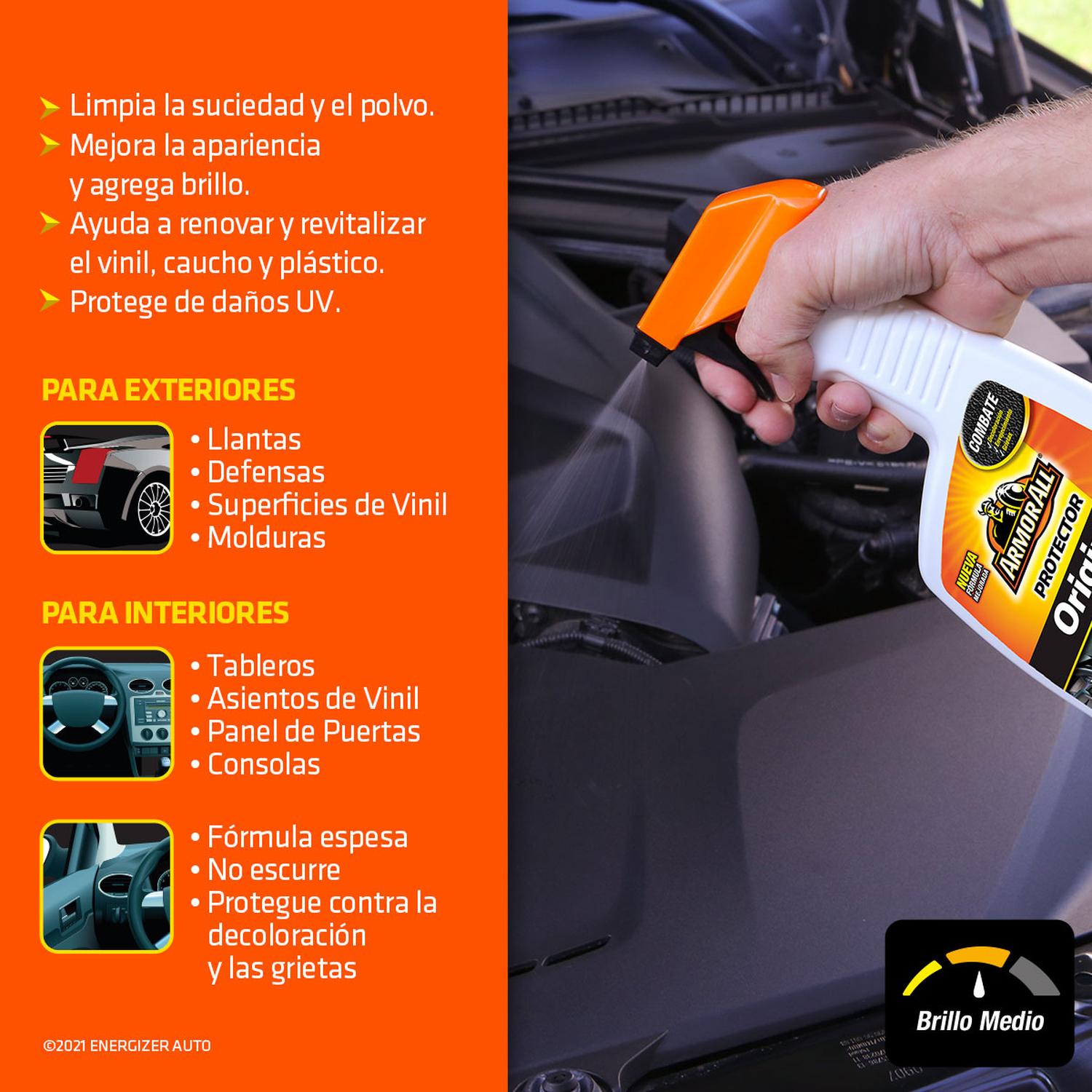 Protector Armor All limpiador interior brillo medio 473ml — imagen 2