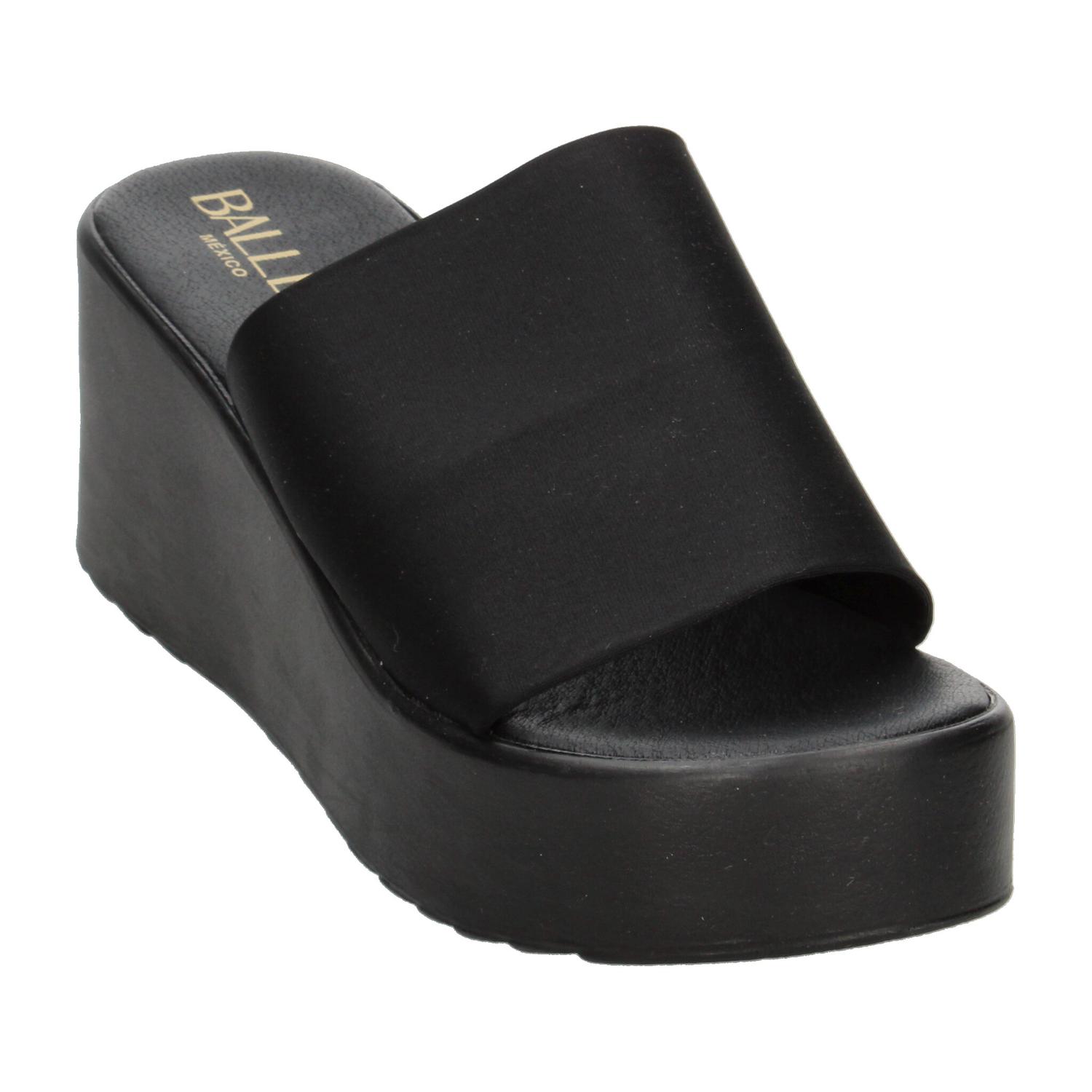 Sandalias Balleé Dama Casual Negro Mujer — imagen 4