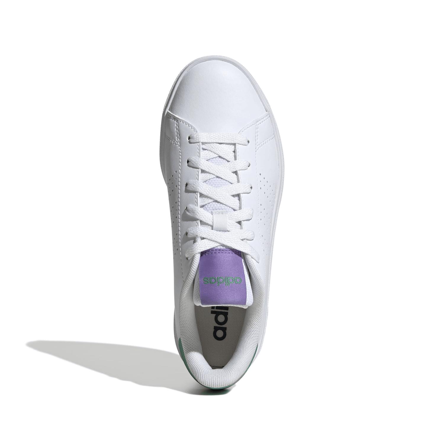 Tenis Adidas Advantage Base 2.0 DamaBlanco Casual Para Mujer — imagen 8