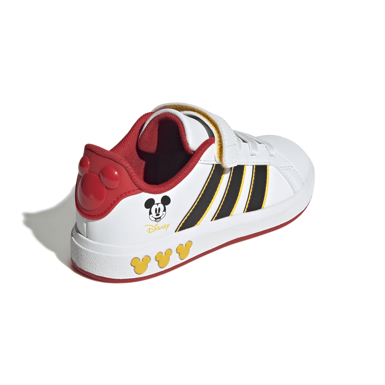 Tenis Adidas Grand Court Niño Casual Blanco Infantil T16-22 — imagen 3