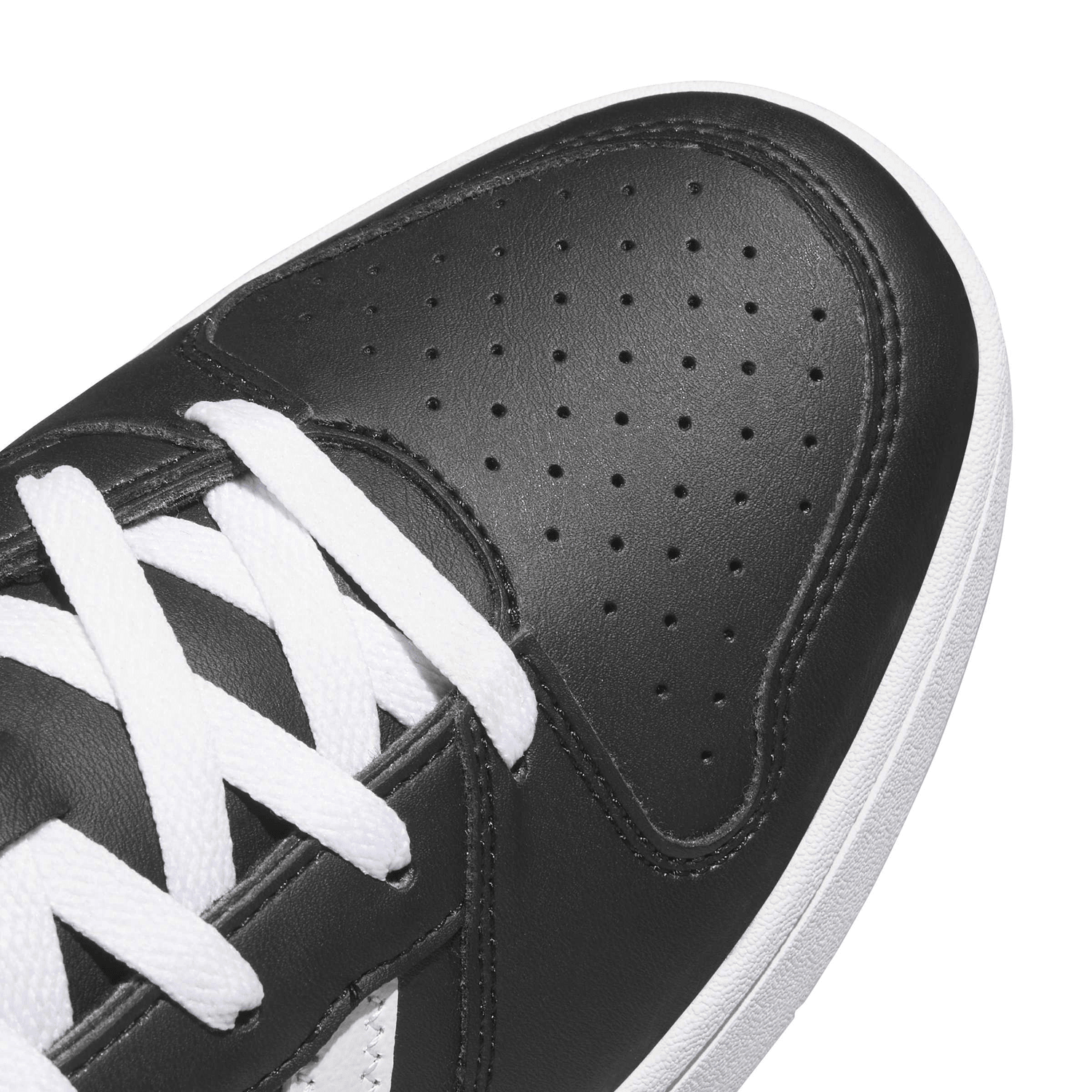 Tenis Adidas Hoops Classic Hombre Negro Casual Para Caballero — imagen 6