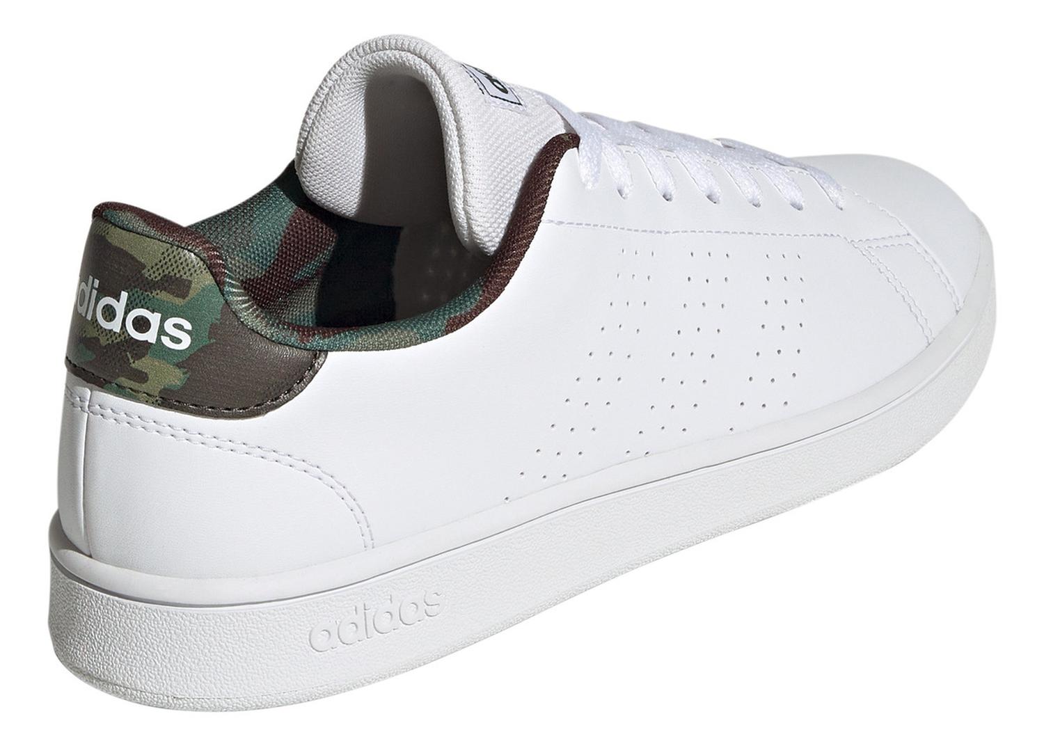 Tenis adidas Advantage Base Hombre Casual Blanco Caballero — imagen 4