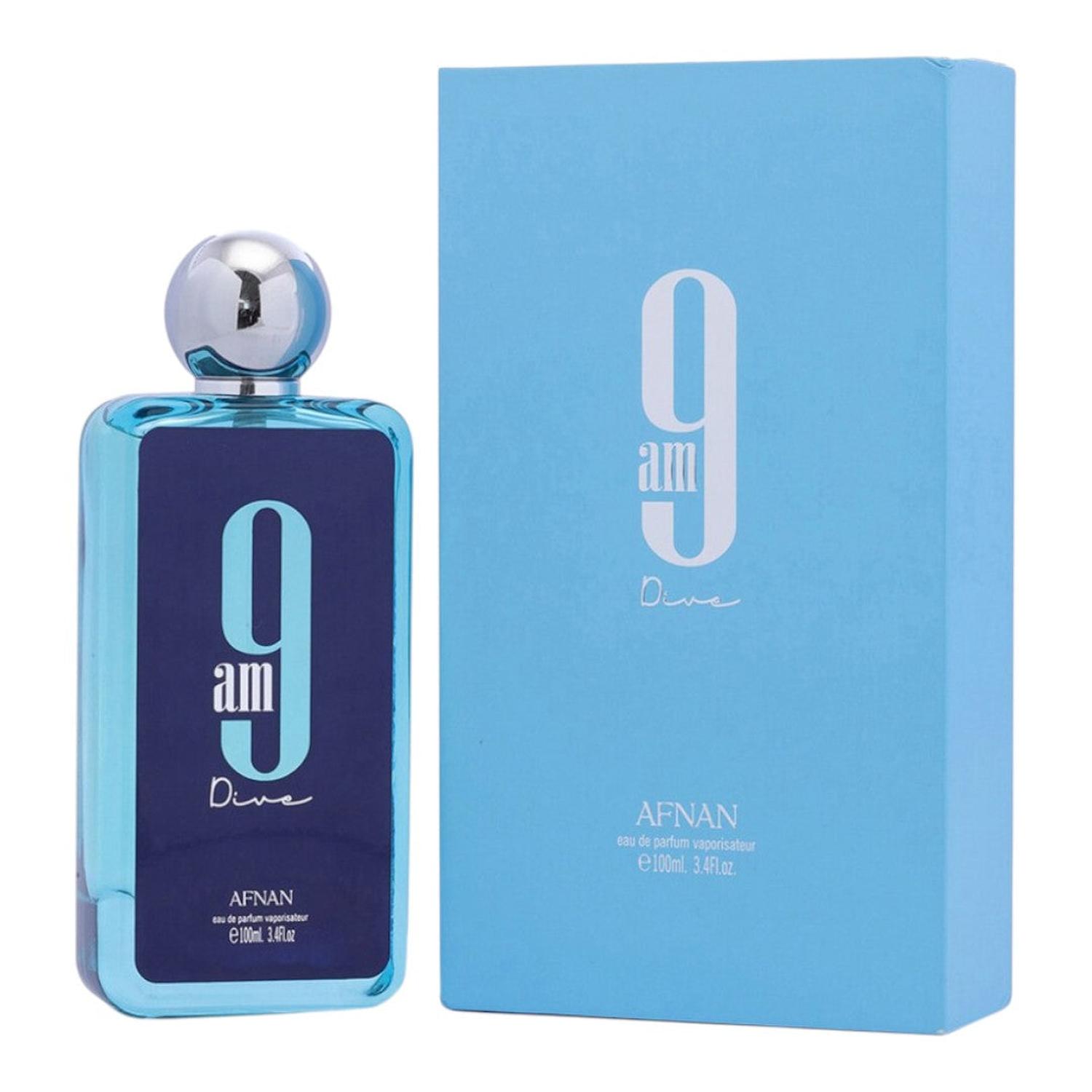 AFNAN 9 AM DIVE EDP 100 ML UNISEX — imagen 3