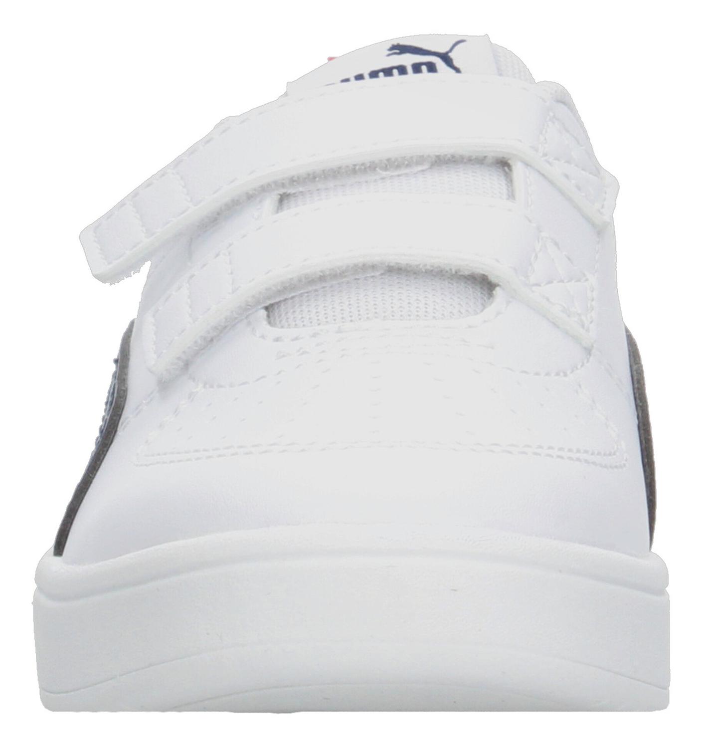 Tenis Puma Rickie V Niño Casual Urbano Blanco Infantil T16-22 — imagen 6